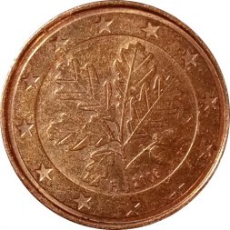 Германия 5 евроцентов 2006 год (F)