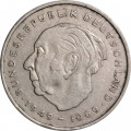 ФРГ 2 марки 1970 год (J) - Теодор Хойс, 20 лет Федеративной Республике (1949-1969)