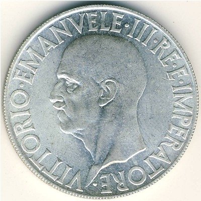 Италия 20 лир 1936 год