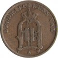 Швеция 1 эре 1897 год