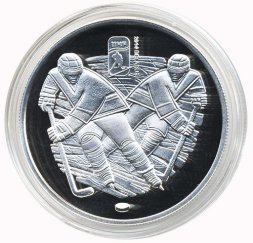 Беларусь 20 рублей 2013 год - Чемпионат мира по хоккею - Чижовка-Арена