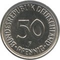 ФРГ 50 пфеннигов 1982 год (F)