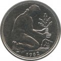 ФРГ 50 пфеннигов 1982 год (F)