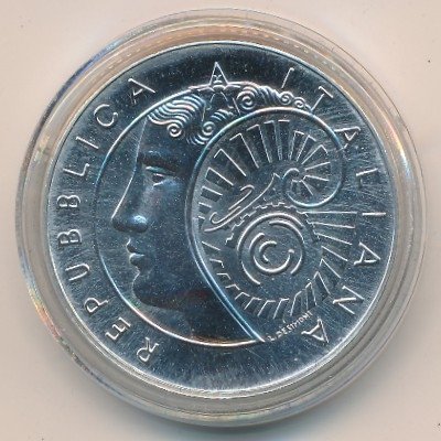 Италия 5 евро 2010 год