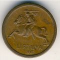 Литва 10 центов 1991 год
