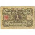 Веймарская республика 1 марка 1920 год - F