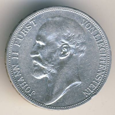 Лихтенштейн 2 франка 1924 год