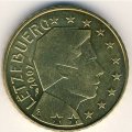 Люксембург 50 евроцентов 2007 год - Великий герцог Люксембурга Анри