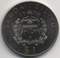 Самоа 1 тала 1970 год - Визит Папы Павла VI