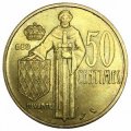 Монако 50 сантимов 1962 год