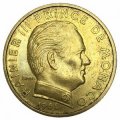Монако 50 сантимов 1962 год