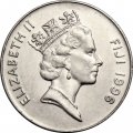 Фиджи 20 центов 1996 год