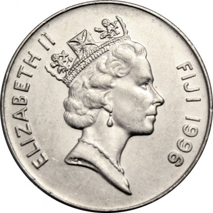 Фиджи 20 центов 1996 год