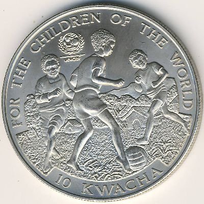 Замбия 10 квача 2000 год - ЮНИСЕФ (детский фонд ООН)