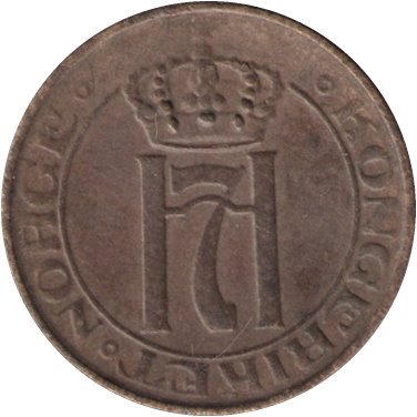 Норвегия 1 эре 1937 год - Король Хокон VII