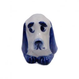 Сувенирная фигурка "Собака" Гжель