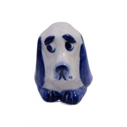 Сувенирная фигурка &quot;Собака&quot; Гжель