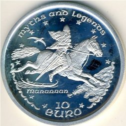 Остров Мэн 10 евро 1998 год
