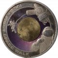 Острова Кука 1 доллар 2009 год - Первый человек в открытом космосе