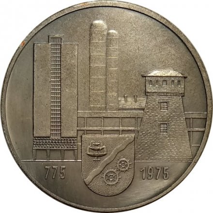 Настольная медаль VOLKS SOLBAD 775-1975 г. (в футляре)