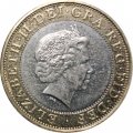 Великобритания 2 фунта 2009 год - 200 лет со дня рождения Чарльза Дарвина BU