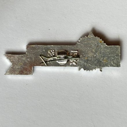 Значок. 9 мая. Георгиевская лента. Орден победы