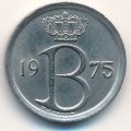 Бельгия 25 сантимов 1975 год BELGIE