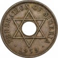 Нигерия 1/2 пенни 1959 год