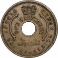 Нигерия 1/2 пенни 1959 год