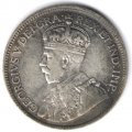Канада 25 центов 1918 год