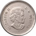 Канада 10 центов 2003 год (Новый профиль Елизаветы II, P)