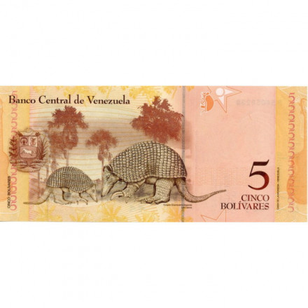 Венесуэла 5 боливар 2011 год - UNC