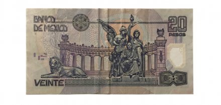 Мексика 20 песо 2003 год - VF