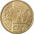 Германия 10 евроцентов 2018 год (D)