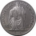 Ватикан 1 лира 1942 год