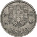 Португалия 2,5 эскудо 1980 год