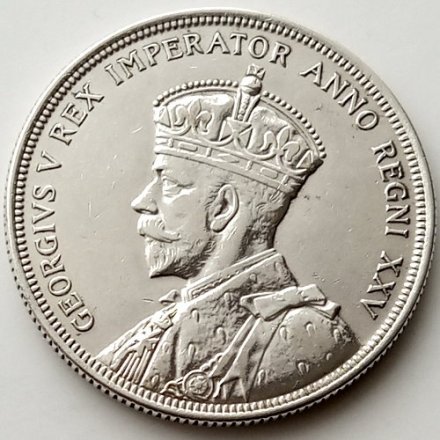 Канада 1 доллар 1935 год - 25 лет правлению Короля Георга V