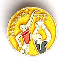 Значок. Олимпийские игры 1980. Баскетбол
