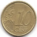 Италия 10 евроцентов 2011 год