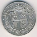 Великобритания 1/2 кроны 1902 год