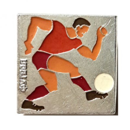 Значок Футбол. Футболист. ЭТПК