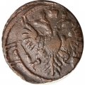 Полушка 1734 год Анна Иоанновна (1730 - 1740) - VF+