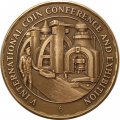 Настольная медаль V Международная монетная конференция и выставка COINS 2014. Москва