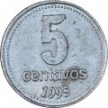 Аргентина 5 сентаво 1995 год