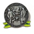 Знак Обуховский завод. 80 лет снятия блокады Ленинграда