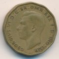 Великобритания 3 пенса 1946 год