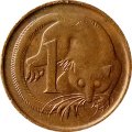 Австралия 1 цент 1984 год - Карликовый летучий кускус