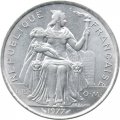 Французская Полинезия 5 франков 1977 год