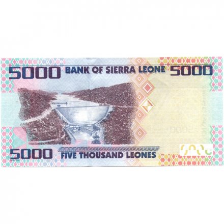 Сьерра-Леоне 5000 леоне 2015 год - Сенгбе Пье UNC