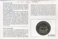 Маршалловы острова 5 долларов 1990 год - Объединение Германии (в конверте с маркой)